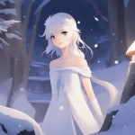雪之少女,雪之少女，解读纯净与坚韧的象征