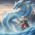 水王子快被世王撞烂了,水王子在激流中勇战世王——一场惊心动魄的较量
