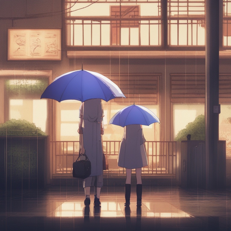 今天晚上你弄了几个小雨伞,今雨之夜——小雨伞下的温情故事