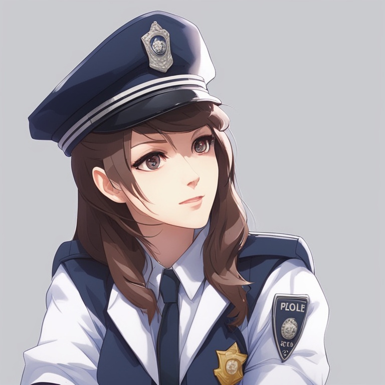 女警花,飒爽英姿女警花，柔情与刚毅的完美结合