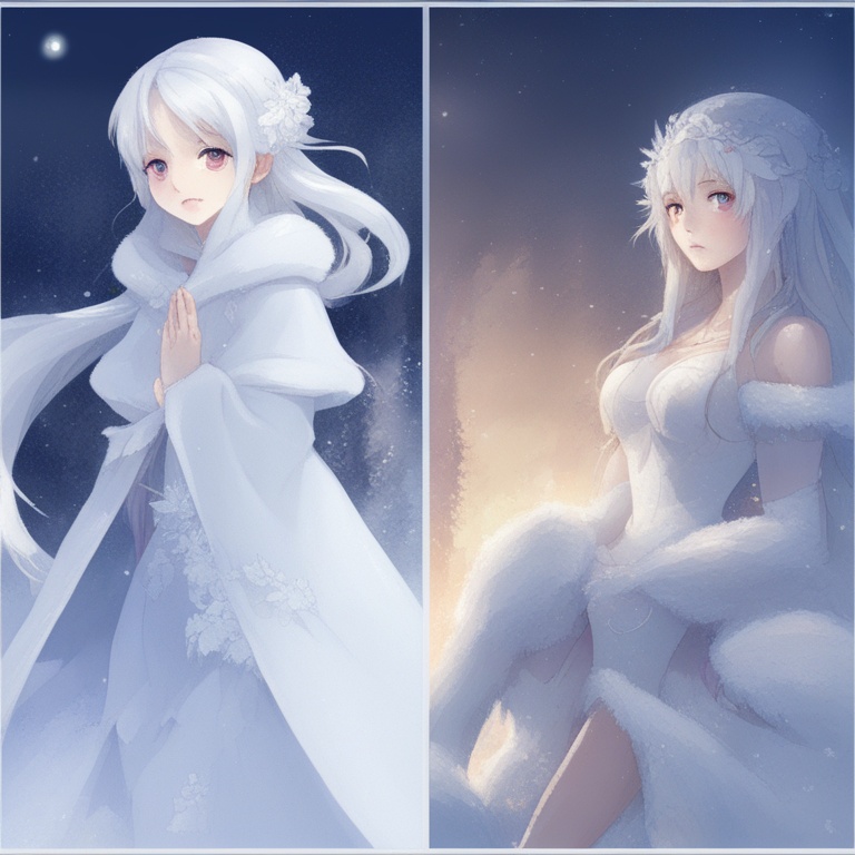 雪之少女,雪之少女，解读纯净与坚韧的象征